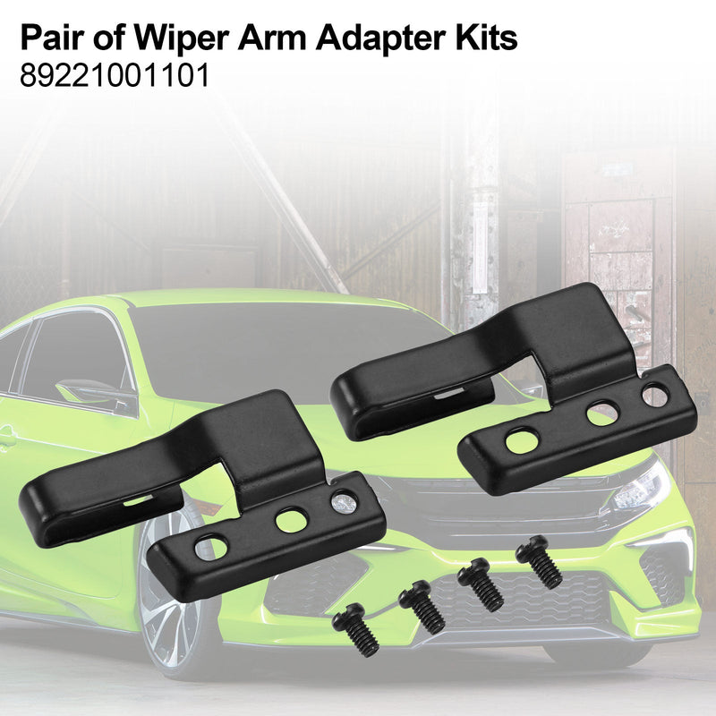 Paar Wischerarmadapter -Kits für Toyota Honda Subaru Mitsubishi 89221001101