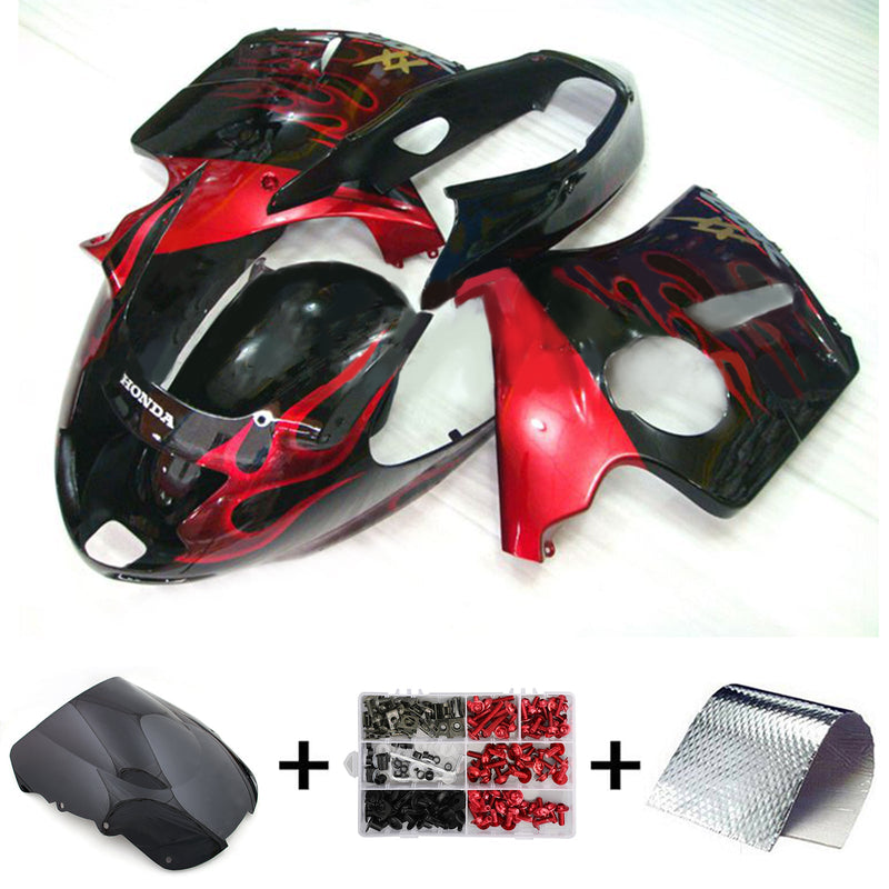 Amotopart Honda CBR1100XX SuperBlackBird 1996-2007 suojasarja ABS