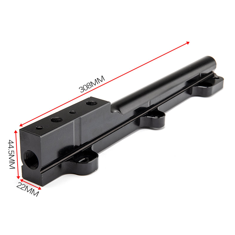 Aluminium D-serien High Flow Fuel Rail Kit for Civic CR-X D15B7 D15B8 D16A6 D16Z6 Generisk