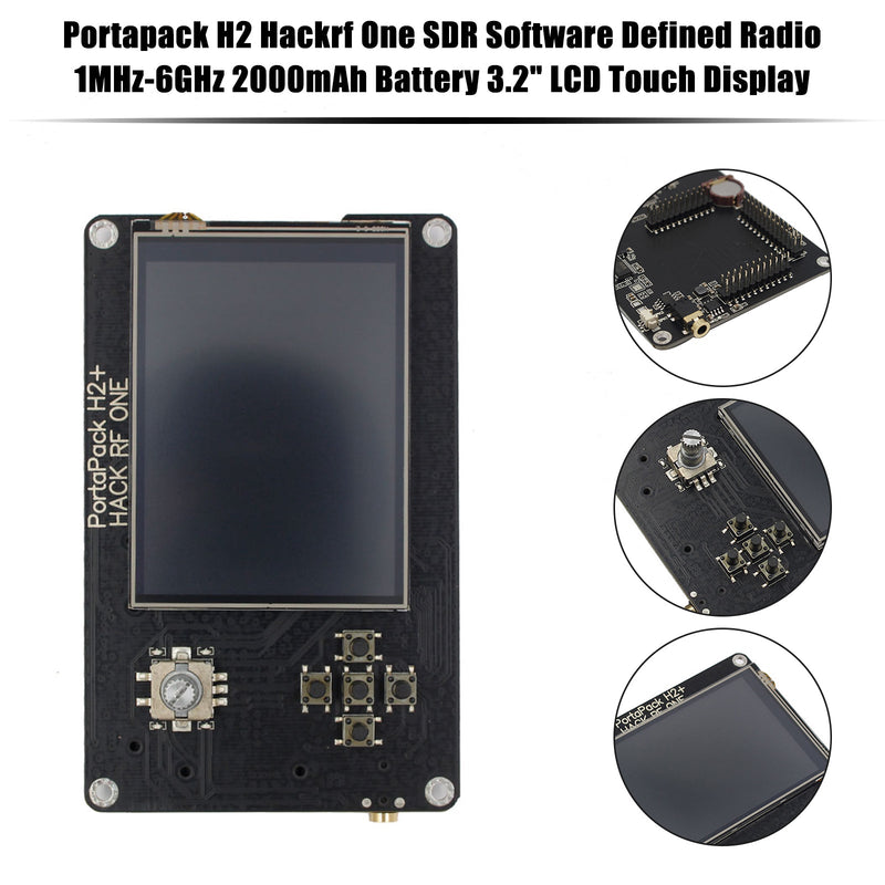 H2 Hackrf One SDR Radio definiowane programowo 1 MHz-6 GHz Mayhem Portapack