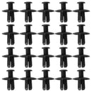 20 PEÇAS 8 MM CLIPES DE CARENAGEM PARAFUSO REBITES CLIP MOTOCICLETA UNIVERSAL Genérico