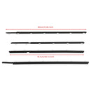 4st yttre tätning Dörrremstätning för Toyota Land Cruiser FJ80 HDJ81 90-98