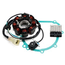 Stator, regulator och tätningssats till Kawasaki BR 125 BR125-B2 Wind 125 2005