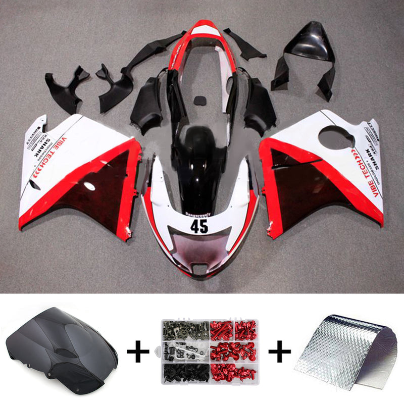 Amotopart Honda CBR1100XX SuperBlackBird 1996-2007 suojasarja ABS