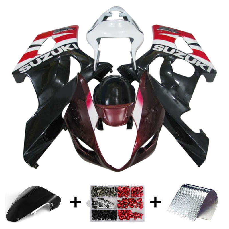 2003-2004 Suzuki GSXR1000 K3 Injection Fairing Set Body Plast ABS