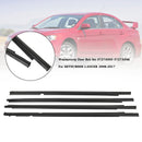 Mitsubishi Lancer 2008-2017 Weatherstrip Dörrremssats 5727A005 5727A006 Fedex Express