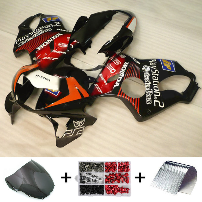 Amotopart Honda CBR600 F4 1999-2000 kåpesett Body Plastic ABS