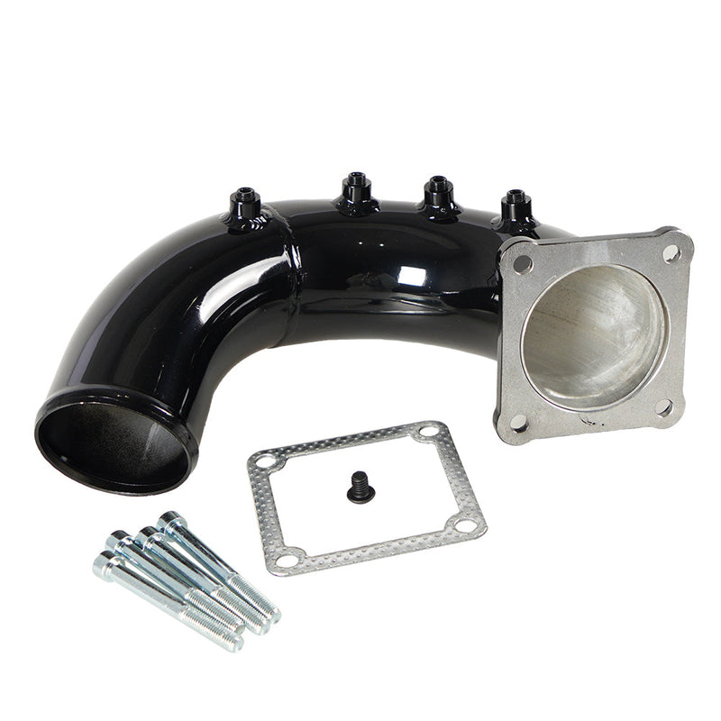 EGR-imuputken imusarja vuosille 1998.5-2002 Dodge Cummins 5.9L Diesel Aluminium Generic