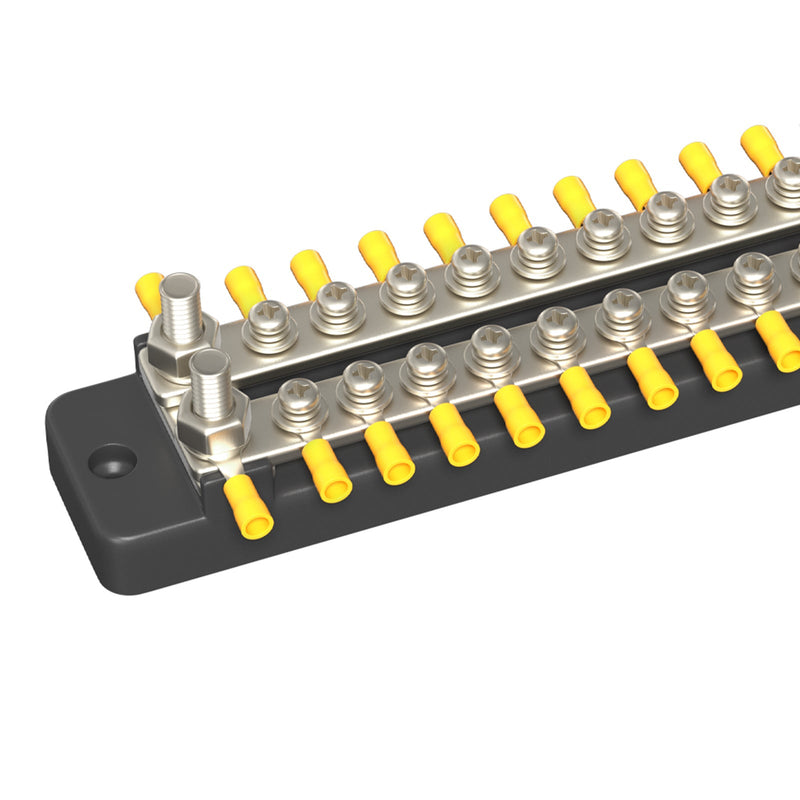 2/4/6/12-Wege-zweireihiges Auto-Sammelschienenblock-Verteilerterminal für Auto-Marine