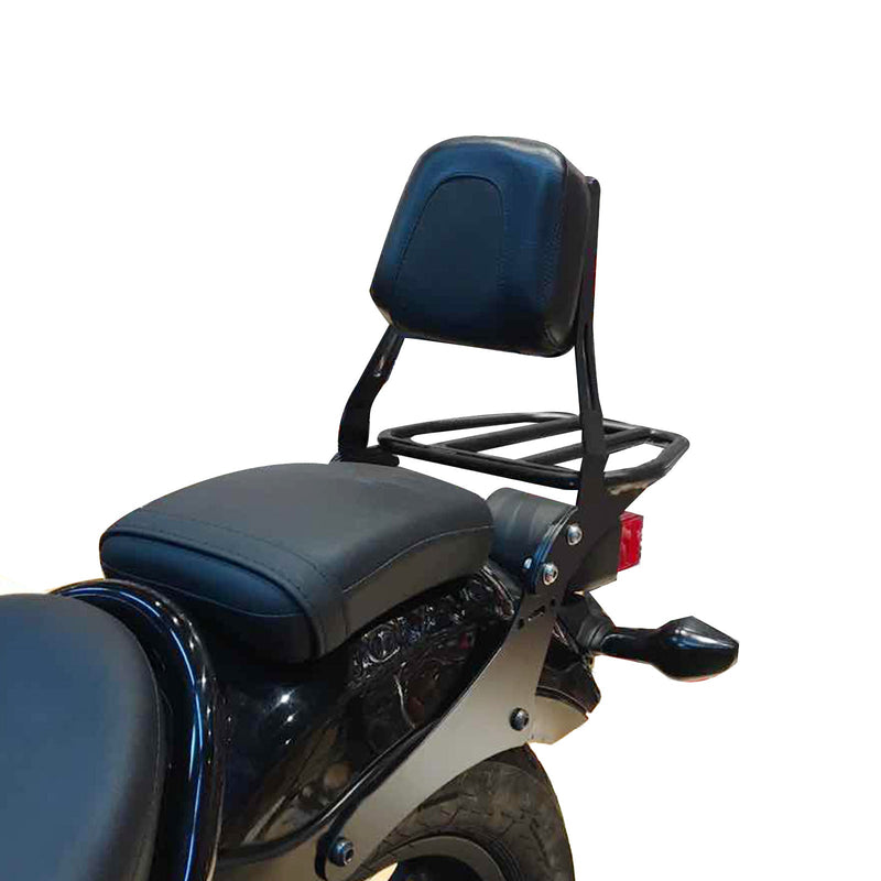 Pillion Sissy Bar Ryggstøtte Bagasjehylle for Honda REBEL CMX300 CMX500 2017-23 Generisk