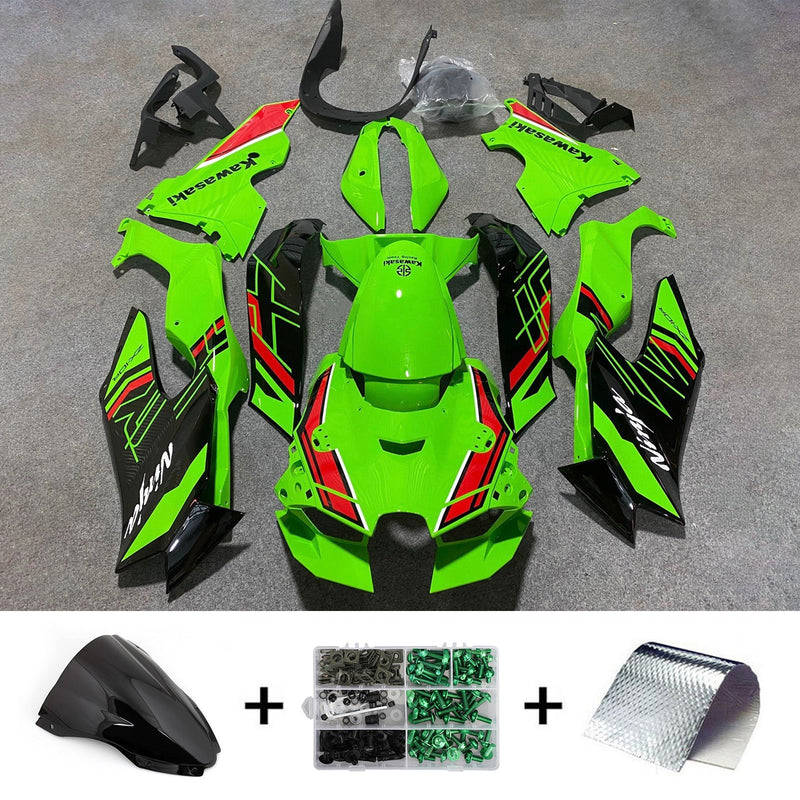 Amotopart Kawasaki ZX-10R ZX10R 2021-2023 Fairing Set Body ABS