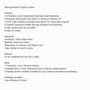 Motorrad Kupplungsbremshebel kurz passend für YAMAHA MT125 2014-2019 Generic