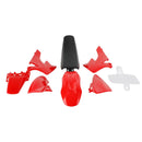 50cc 110cc 125cc 140cc plástico 4 tempos crf50 pit conjunto de bicicleta off-road assento para-lama