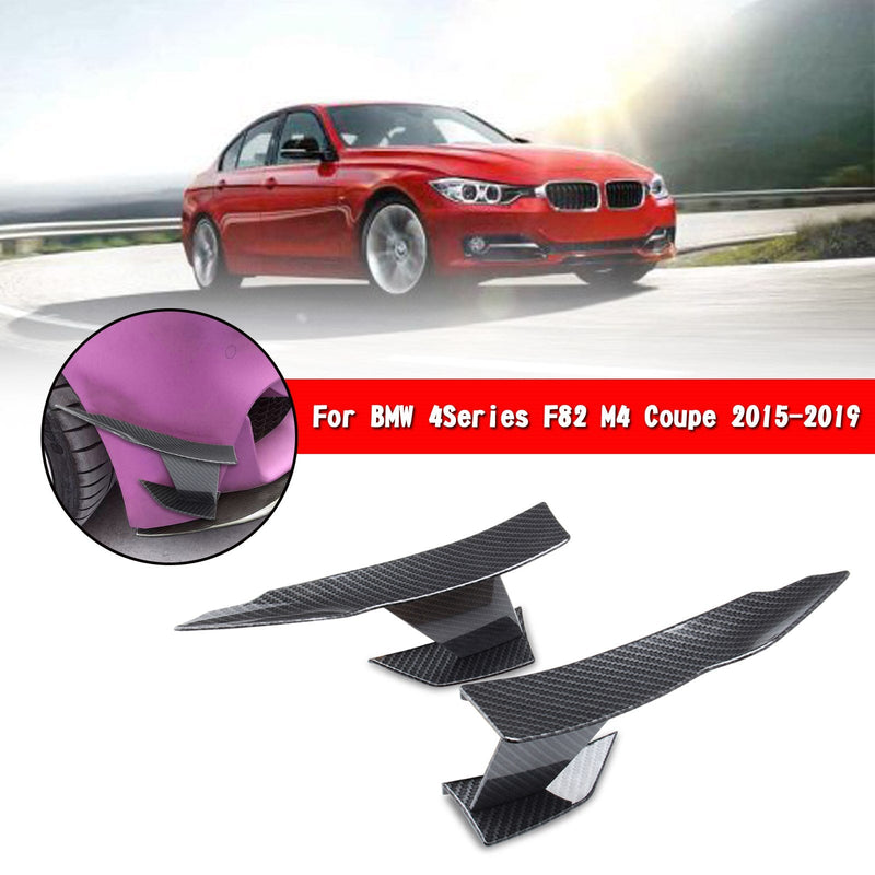 Kolfiber främre läppdelare Fenkroppsspoiler Passar BMW 3-serie F80 M3 15-19 Generic