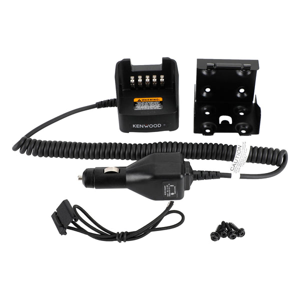 Cargador de batería de coche de 12-24V KVC-14 para radios TK2100 K2140 K2148 K2160 K3178