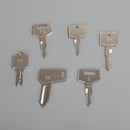 30 nøgler Heavy Equipment Master Sæt Konstruktion Tændingsnøglesæt