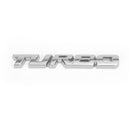 Metall 3D Turbo Logo Auto Emblem Abzeichen Aufkleber Kofferraum Stoßstange Aufkleber Silber generisch