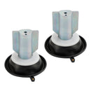 2X Vergaserkolbenmembran passend für Kawasaki PRAIRIE 700 KVF650 KVF700