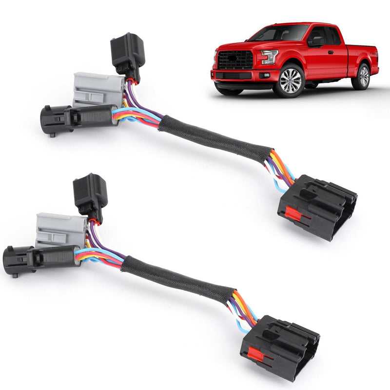 2 x adaptador de espejo adaptador de arnés de cableado para Ford F250-F550 99-07 genérico