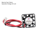 Ventilador de refrigeração sem escova 12V 0.06A 2006 20x20x6mm da C.C. com fio de 2 pinos