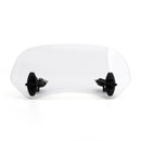 Motorsykkel Justerbar Clip On Windshield Extension Spoiler Vindavviser