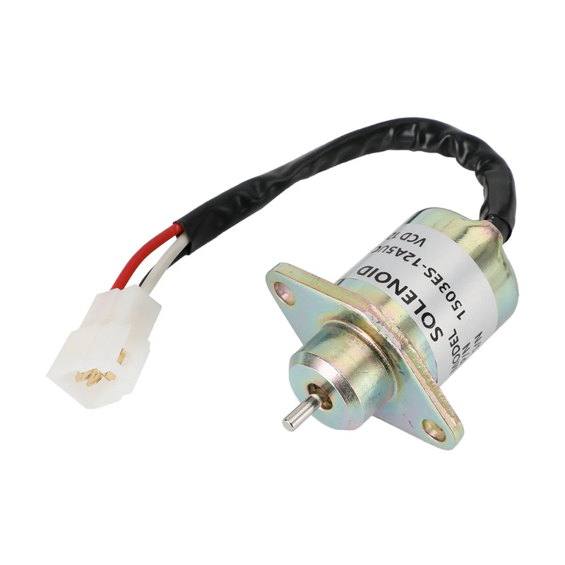 Solenoide de cierre de combustible 1503ES-12A5UC5S SA-4569-T para tractores Kubota B1700D B1700E