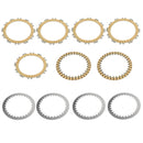 Kit de embrague acero y discos de fricción para Yamaha XP500 T-MAX Tmax 500 2001-2011 Genérico