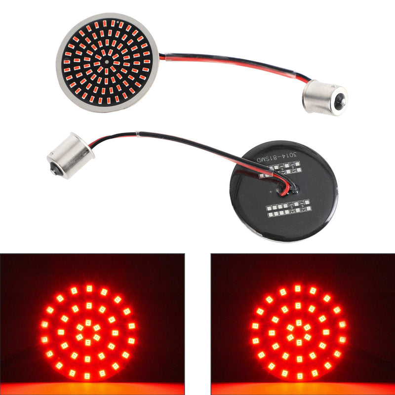 1156 LED-Blinkereinsätze Lampe passend für Softail Touring Dyna Sportster Generic