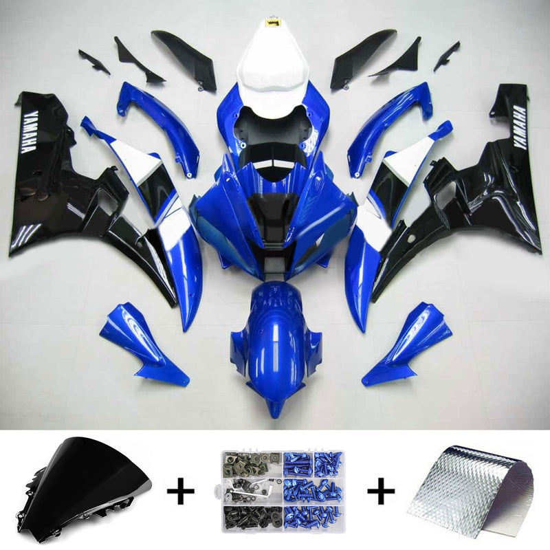 Kåpesett for Yamaha YZF 600 R6 2006-2007 Generisk