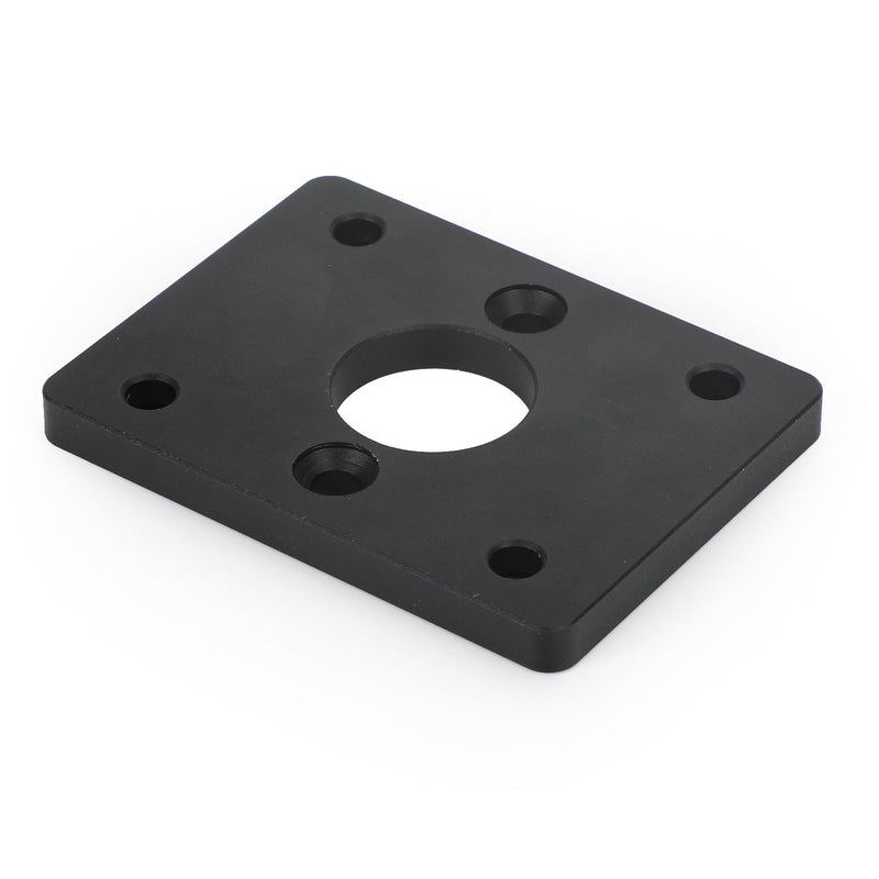 Placa adaptadora de eliminación de eliminador de refuerzo de freno negro para Honda Civic Integra genérico