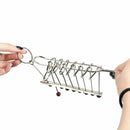 Perinteinen aivopeli Klassinen kiinalainen metalli 9-renkainen palapelilelu