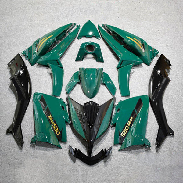 Amotopart Fairing Kit för Yamaha T-Max TMAX530 2015-2016 Kaross ABS