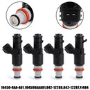 4 STK Brændstofinjektorer til 2003-2007 Honda Accord 2.4L 16450RAA01 16450-RAA-A01 Generisk