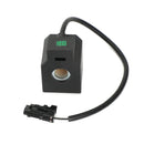 1 stk 24V DC magnetventilspole passer til Hyundai R55 R210-5 R220-5 gravemaskine