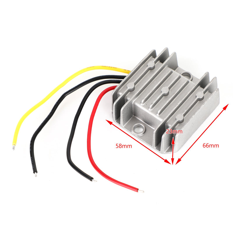 Vanntett 6 til 12V 3A 36W step-up DC/DC strømomformer regulator