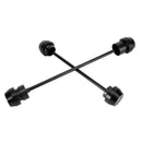 Akselskyderhjulbeskyttelse foran bag CNC passer til Yamaha Yzf-R7 21-23 22 BLå