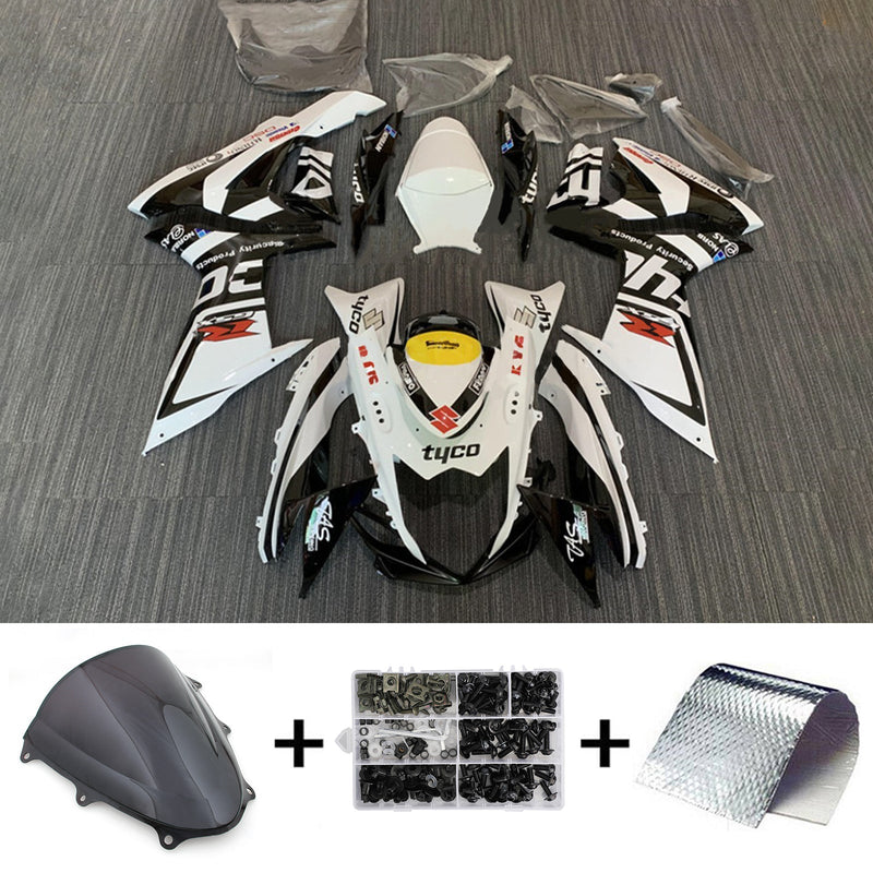 Amotopart Suzuki GSXR 600/750 2011-2023 K11 kåpesett Body Plastic ABS