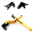 Dlouhá spojková brzdová páčka vhodná pro Yamaha YZF R1/R1M/R1S 2015-2021 YZF R6 2017-2020 Generic