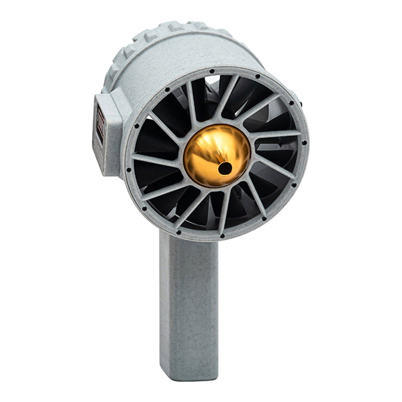 Conjunto de ventilador de 12 lâminas Ventilador de turbina violenta Ventilador de poeira industrial Turbofan Branco