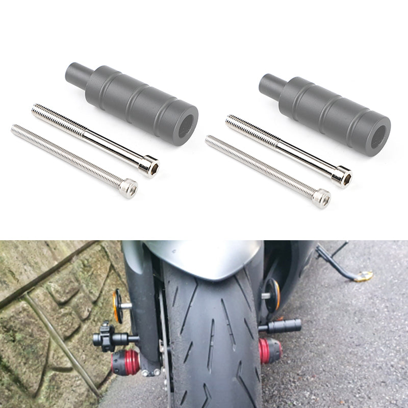 Areyourshop Aluminium M8 M6 Motorsykkel Frontlykt Tåkelys Bracket Extender Støttestang