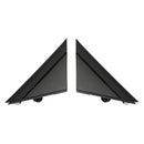 Faixas de cobertura dos retrovisores esquerdo e direito em preto brilhante para Fiat 500 2012-2017 Genérico