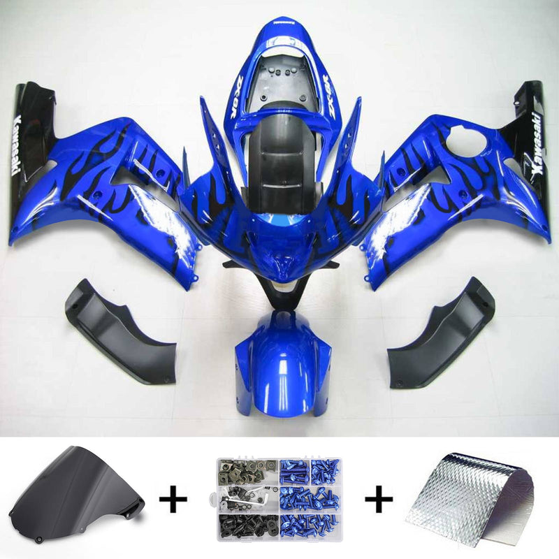 Kit carenado para Kawasaki ZX6R 636 2003-2004 Generico