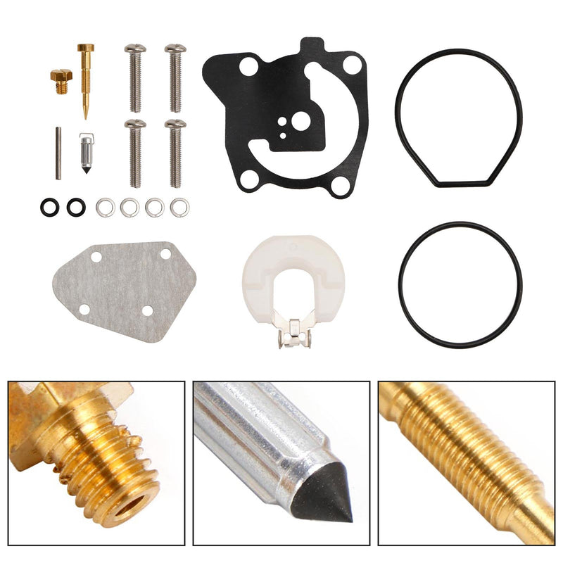 Kit de conversión de carburador adecuado para motor fueraborda Yamaha de 2 tiempos 40 HP E40X