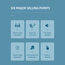 2-pack barn walkie talkies 22-kanals 2-vägs radio 3 km räckvidd Handhållen Original