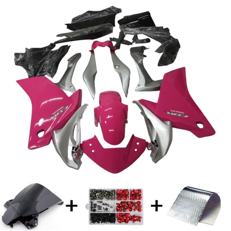 2011-2015 Honda CBR250R Kit de carenagem de injeção ABS plástico