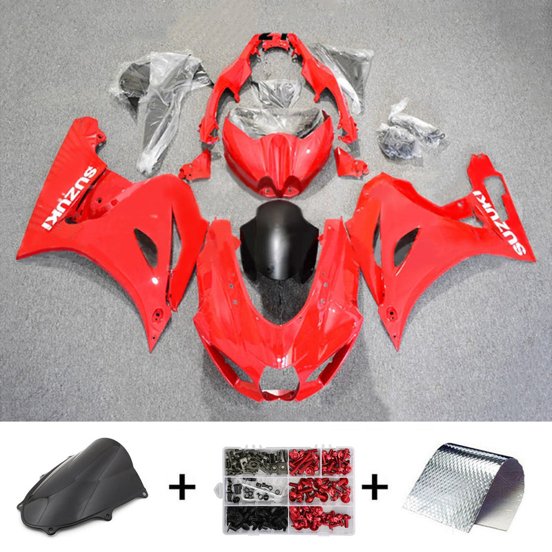 Amotopart Suzuki GSXR1000 2017-2023 K17 kåpa Set Body Plast ABS