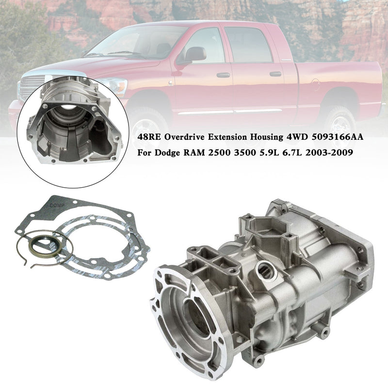 RAM 2500 3500 5,9L 6,7L 03-09 48RE Overdrive-laajennuskotelo 4WD 5093166AA