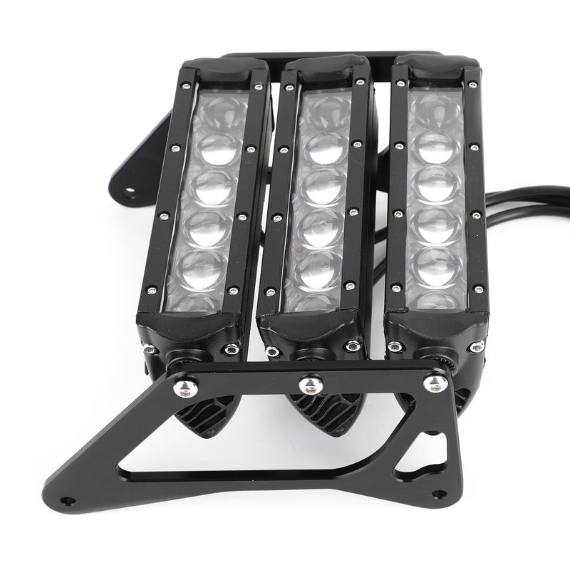 Muokattu 3-rivinen LED-ajovalo Honda MSX125/SF Grom 125 2013-2019