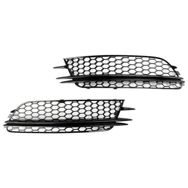 Audi A6 4G C7 2012-2015 2ST Främre Dimljus Kåpa Bezel Bumper Grille.