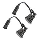 BMW E88 X3 E83 X5 E53 61667110851 2X uppvärmd vindrutetorkarmunstycke spray